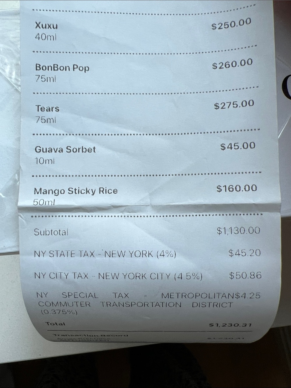 Mango Sticky Rice bottle - Picture 2 of 3
